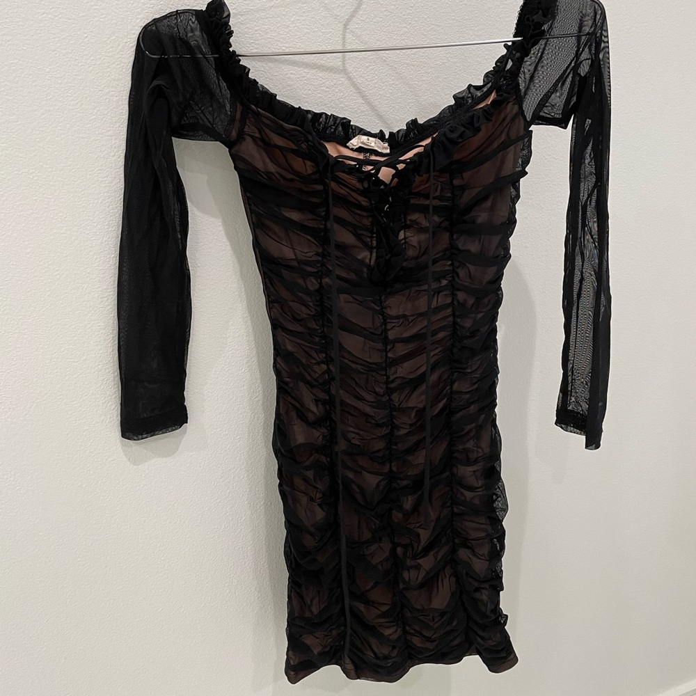 Tea & Cup body con dress